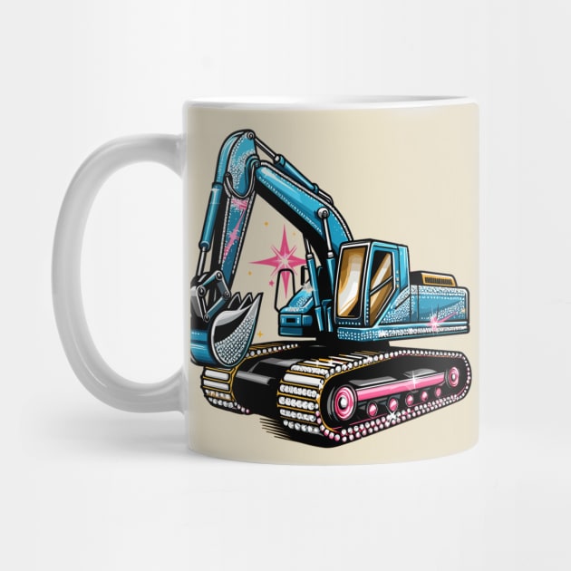 Excavator by Vehicles-Art